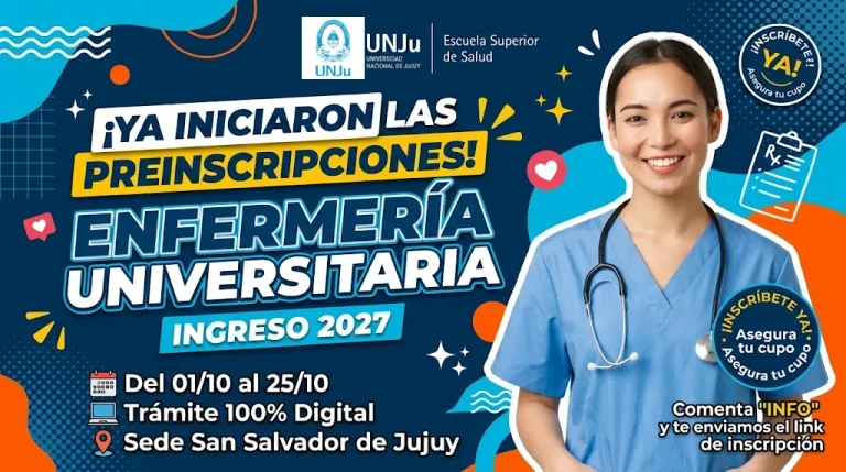 ingreso enfermeria unju